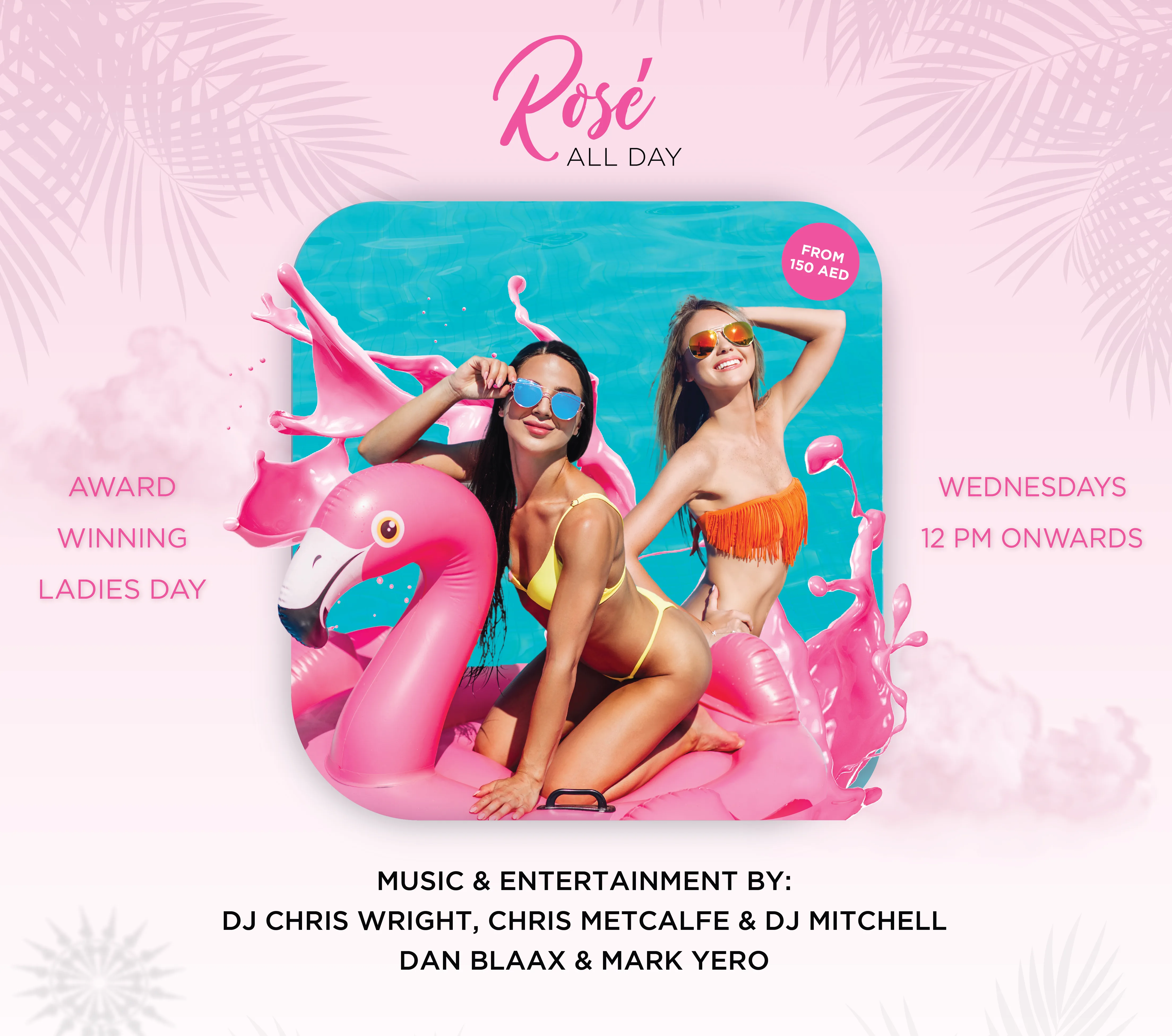 Check out Cove Beach Dubai Ladies Day